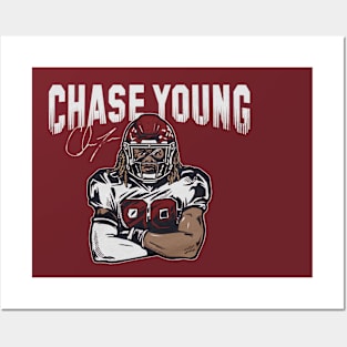 Chase Young Pose Posters and Art